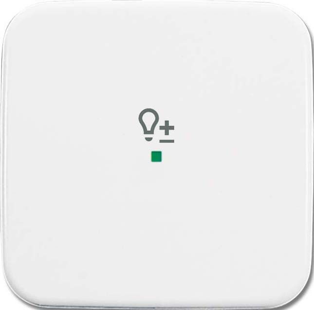 Wippe 1-fach, Symbol Licht 6234-10-214 Wippe 1-fach, Symbol Licht 6234-10-214