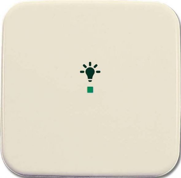 Wippe 1-fach, Symbol Licht 6231-10-212 Wippe 1-fach, Symbol Licht 6231-10-212
