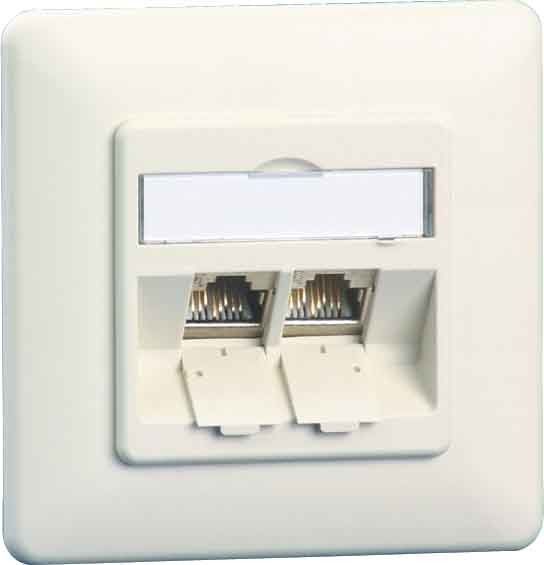 Anschlussdose C6Amodul UP TN C6Amod-2UP-270rw Anschlussdose C6Amodul UP TN C6Amod-2UP-270rw
