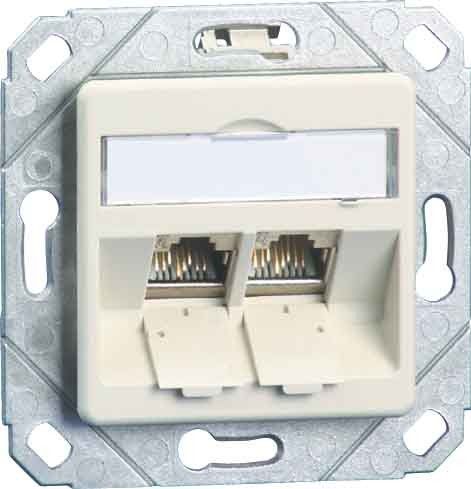 Anschlussdose C6Amodul Upk TN C6Amod-2UPk-180rw Anschlussdose C6Amodul Upk TN C6Amod-2UPk-180rw