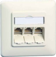 Anschlussdose C6Amodul UP TN C6Amod-3UP-180rw
