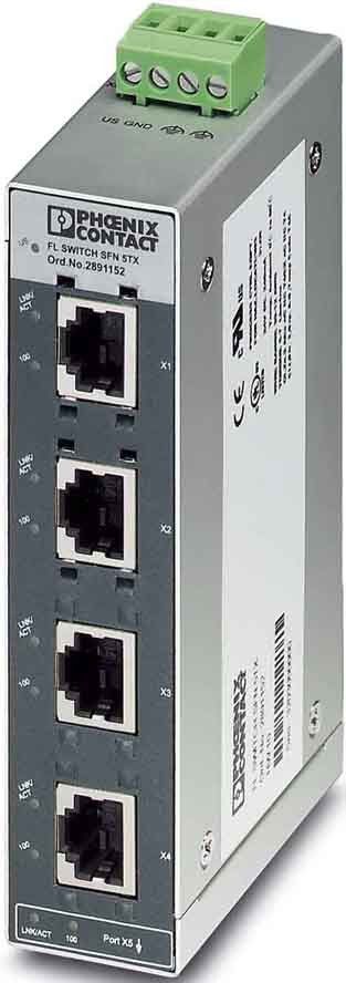 Ethernet Switch FL SWITCH SFN 5TX Ethernet Switch FL SWITCH SFN 5TX