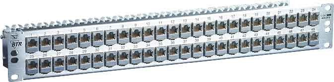 Patchfeld C6Amodul 48Port TN C6Amod-MP48-Edst Patchfeld C6Amodul 48Port TN C6Amod-MP48-Edst