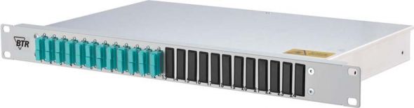 19 Zoll Spleißgehäuse OpDAT fix 12SC-D OM3 19 Zoll Spleißgehäuse OpDAT fix 12SC-D OM3