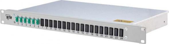 19 Zoll Spleißgehäuse OpDAT fix 6LC-D OM3 19 Zoll Spleißgehäuse OpDAT fix 6LC-D OM3