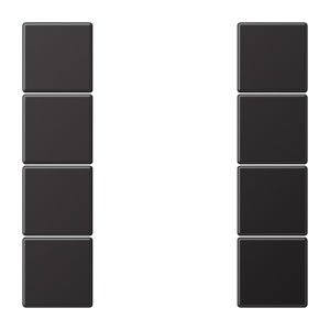 Tastensatz 4-fach AL 2504 TSA D dark