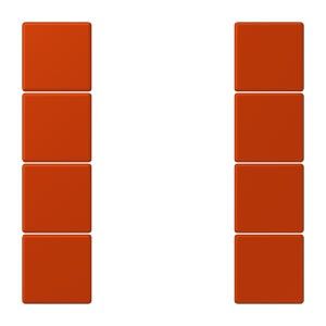 Tastensatz 4-fach LC 504 TSA 4320A rouge vermillon 59 Tastensatz 4-fach LC 504 TSA 4320A rouge vermillon 59