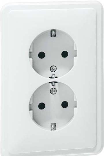 SCHUKO-Steckdose H 80.6412 SI W SCHUKO-Steckdose H 80.6412 SI W
