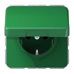 SCHUKO-Steckdose 16A 250V CD 500 grün SCHUKO-Steckdose 16A 250V CD 500 grün