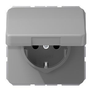 SCHUKO-Steckdose 16A 250V CD500 grau SCHUKO-Steckdose 16A 250V CD500 grau