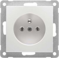 Steckdose Erdungsstift B 11.6671.70 SI