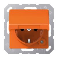 SCHUKO-Steckdose 16A 250V orange