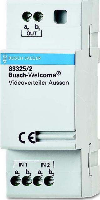Videoverteiler Außen REG 83325/2 Videoverteiler Außen REG 83325/2