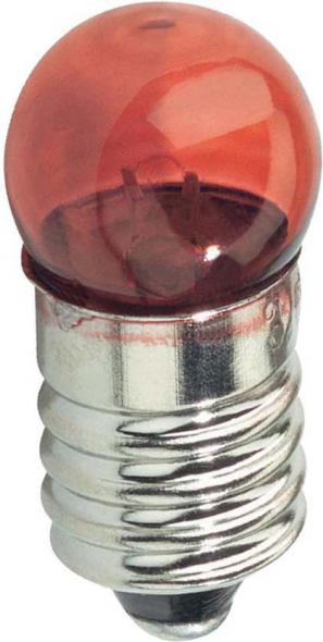 Kugelform E10 3,5V 0,2A ro 93140 Kugelform E10 3,5V 0,2A ro 93140