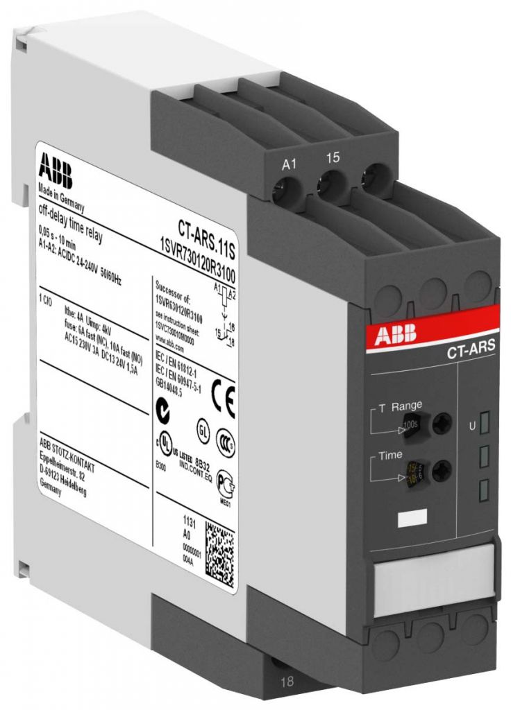 Zeitrelais rückfallverz. CT-ARS.11S Zeitrelais rückfallverz. CT-ARS.11S