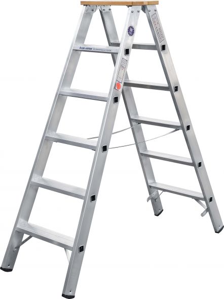 Stufenstehleiter beidseit. 51706 Stufenstehleiter beidseit. 51706