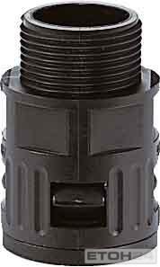 Schnellverschraubung RQG1-M AD15,8/M16 sw