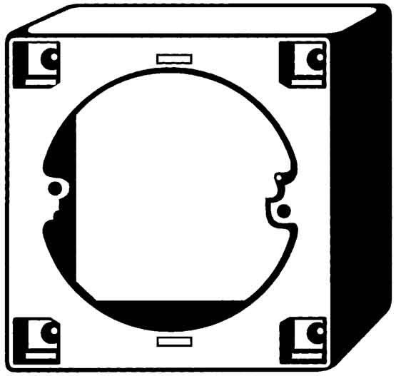 Aufputzrahmen ESZ 50