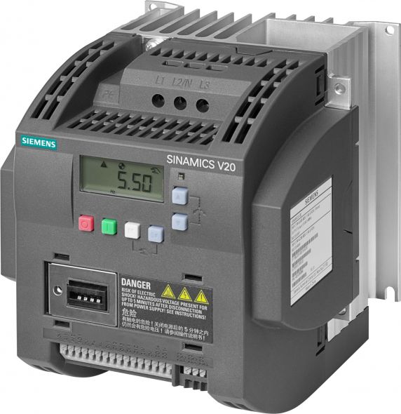 SINAMICS V20 1AC200-240V 1,1kW FSAC 6SL32105BB211BV1 SINAMICS V20 1AC200-240V 1,1kW FSAC 6SL32105BB211BV1