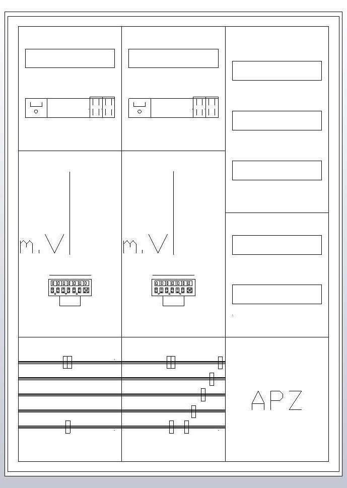 S37ZA620 Zählerschrank 3Pkt 2Z 1V 1APZ, sHS/ZSK S37ZA620 Zählerschrank 3Pkt 2Z 1V 1APZ, sHS/ZSK