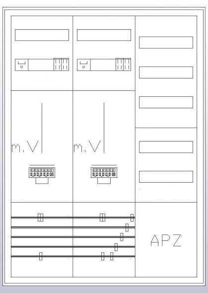 S37ZA620 Zählerschrank 3Pkt 2Z 1V 1APZ, sHS/ZSK S37ZA620 Zählerschrank 3Pkt 2Z 1V 1APZ, sHS/ZSK