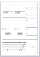 S37ZA520 Zählerschrank 3Pkt 2Z 1V 1APZ, HLAK/ZSK