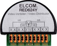 Videoverteiler 4-fach 2Draht UP RED624Y 