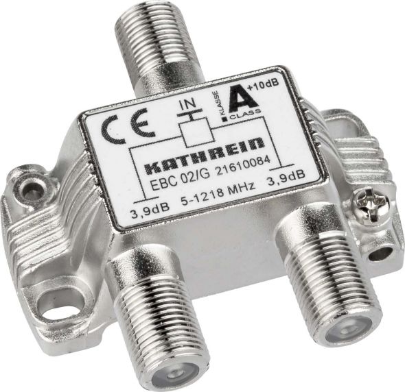 F-Verteiler 5-1218 MHz SchirmungsklasseA 21610084 F-Verteiler 5-1218 MHz SchirmungsklasseA 21610084