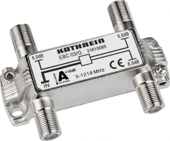 F-Verteiler 5-1218 MHz SchirmungsklasseA 21610085 F-Verteiler 5-1218 MHz SchirmungsklasseA 21610085
