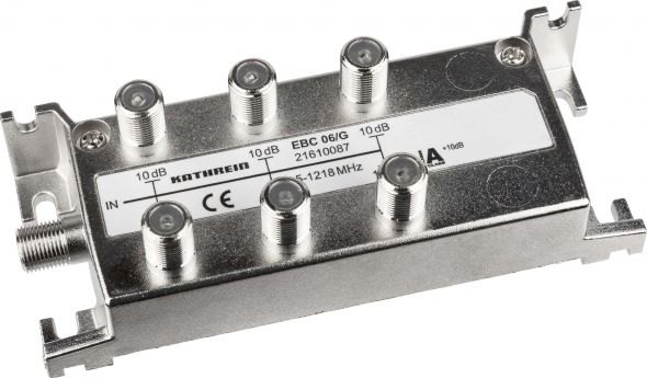 F-Verteiler 5-1218 MHz SchirmungsklasseA 21610087 F-Verteiler 5-1218 MHz SchirmungsklasseA 21610087