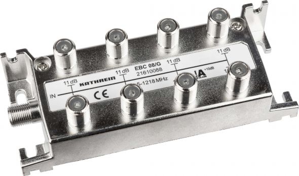 F-Verteiler 5-1218 MHz SchirmungsklasseA 21610088 F-Verteiler 5-1218 MHz SchirmungsklasseA 21610088