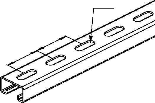 Ankerschienen 2986/3 SL Ankerschienen 2986/3 SL