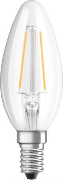 LED-Kerzenlampe E14 230V 2,5W 250lm klar LED-Kerzenlampe E14 230V 2,5W 250lm klar