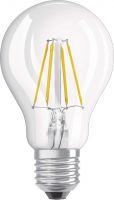 LED-Filamentlampe 4,0W E27 470lm klar