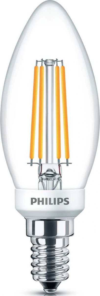 LED-Kerzenlampe E14 230V 6,0W 470lm klar LED-Kerzenlampe E14 230V 6,0W 470lm klar