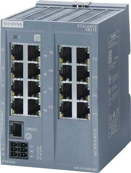 6GK52160BA002AB SCALANCE XB216 manage-barer Layer 2 IE-S 6GK52160BA002AB SCALANCE XB216 manage-barer Layer 2 IE-S