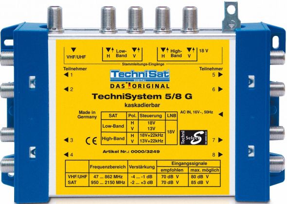 Multischalter 5/8 G2 Multischalter 5/8 G2
