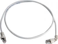 L00001A0155 Patchkabel Cat.6A ISO 2,0mLSZH 1x90°grau