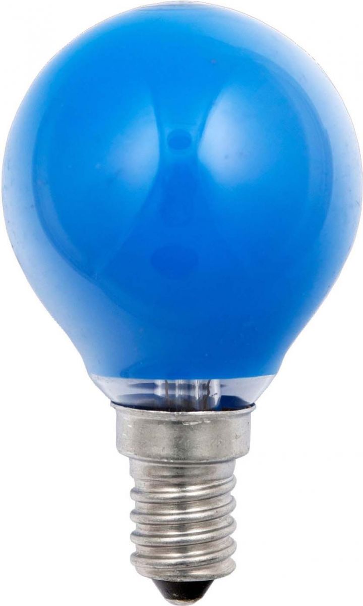 40263 Tropfenlampe E14 15W blau