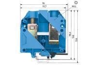 WKN 150/U BLAU REIHENKLEMMEN WKN 150/U BLAU WKN 150/U BLAU REIHENKLEMMEN WKN 150/U BLAU