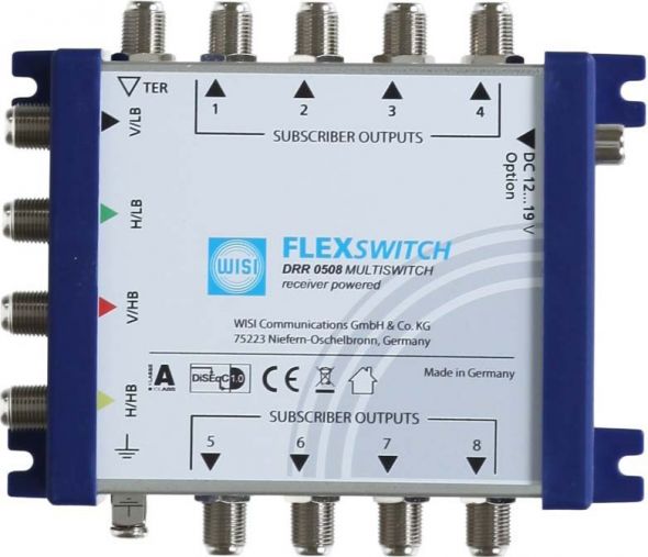 Multischalter DRR0516 Standalone aktiv Multischalter DRR0516 Standalone aktiv