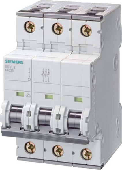 5SY4306-6 Leitungsschutzschalter 3P B 6A T70MM 5SY4306-6 Leitungsschutzschalter 3P B 6A T70MM