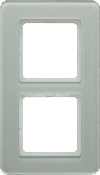 Rahmen 2-fach 10126079 Glas polarweiß Rahmen 2-fach 10126079 Glas polarweiß