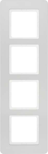 Rahmen 4-fach 10146184 alu samt lackiert Rahmen 4-fach 10146184 alu samt lackiert