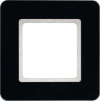 Rahmen 1-fach 10116076 Glas schwarz