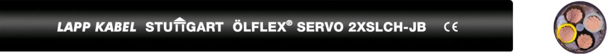 ÖLFLEX SERVO 2XSLCH-JB 1133504 Schnittlänge