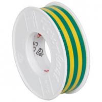 Isolierband PVC 10 m grün/gelb