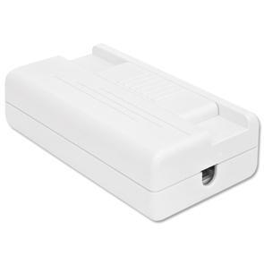 Schnur-Fußdimmer 20-500W Phasenanschnitt weiß Schnur-Fußdimmer 20-500W Phasenanschnitt weiß