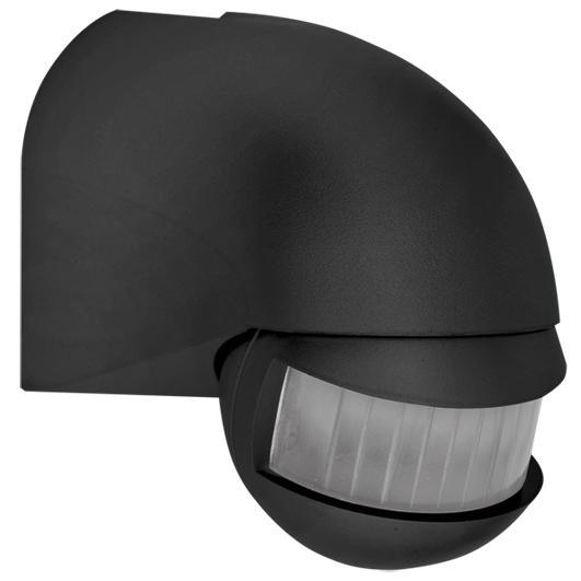 Bewegungsmelder AP 230V 1000W schwarz Bewegungsmelder AP 230V 1000W schwarz