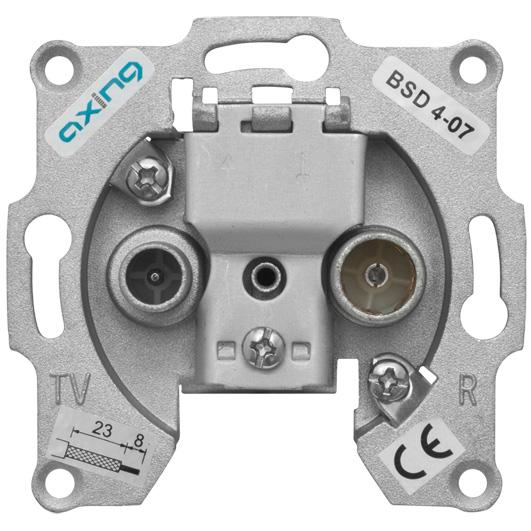 BK Durchgangsdose BSD 4-07N BK Durchgangsdose BSD 4-07N